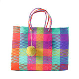 HAPPY SQUARES TOTE