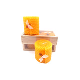 BEESWAX CRATE YELLOW SET 2