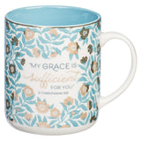 SUFFICIENT GRACE COFFEE MUG – 2 CORINTHIANS 12:9