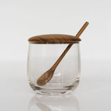 Jar with Teak Spoon