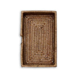 RATTAN GUEST TOWEL NAPKIN HOLDER