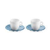 SET 2 ESPRESSO CUPS SEA BLUE