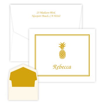PINEAPPLE NOTE CARD