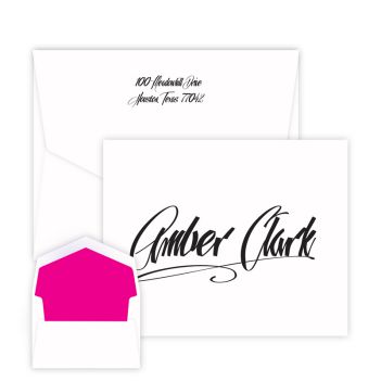 STYLE OVERSIZED NOTE CARD